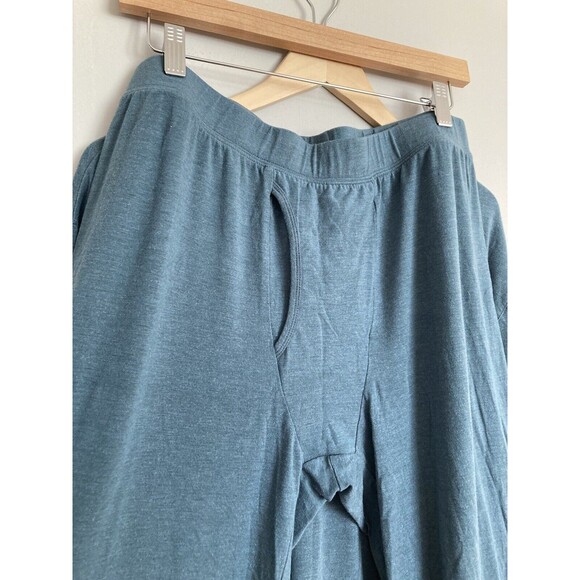 LLBean Set Men’s Base Layer Blue Tencel Lyocell Size XXL Top ~ Size XL Bottom - Picture 6 of 8